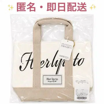 탄력 HLT Canvas Mini Tote 토트백 신주쿠 아이보리