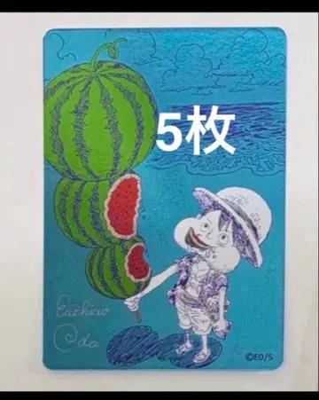 나츠코미 2026 메타키라 카드 원피스 루피
