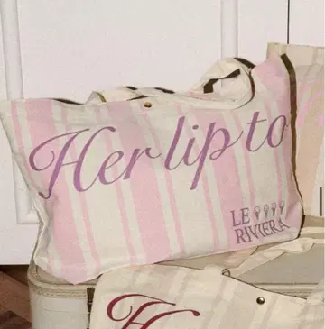 Herlipto 아이스크림 라지 토트 아이스 토트백
