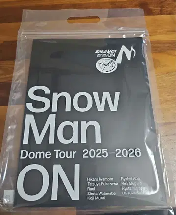 Snow Man Dome Tour 2025-2026 ON 팜플렛