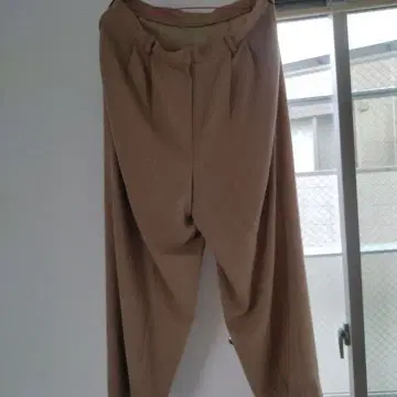 새상품 독일제 와이드 슬랙스 베이지