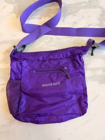 Montbell 포켓터블 라이트 숄더백 S 퍼플