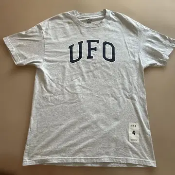 UFO 티셔츠 그레이 XL 사이즈 upper field one