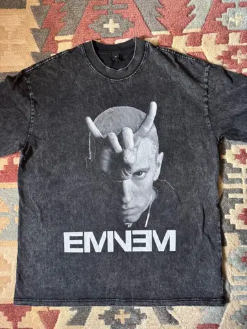 EMINEM 에미넴 빈티지 가공 셔츠