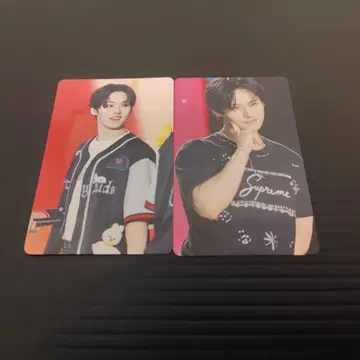 straykids 리노 Blu-ray 영화 예약 특전 2장 트레이딩 카드