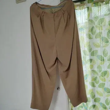 새상품 독일제 와이드 슬랙스 베이지