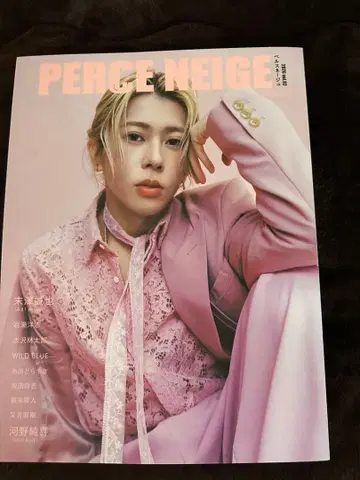 PERCE NEIGE vol.82 잡지 A!group 스에자와 세이야 새상품