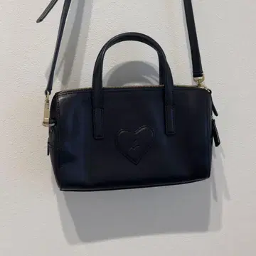 agnes b. 에네스베 하트 로고 2way 숄더백