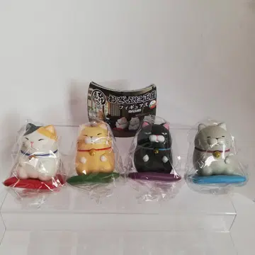 오자부에 정좌 히게 만주 피규어 2탄 4종 세트