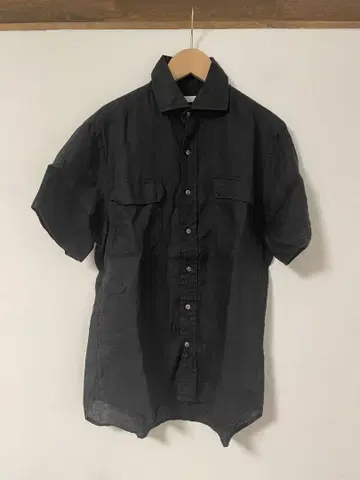 EDIFICE 에디피스 반팔 셔츠 블랙