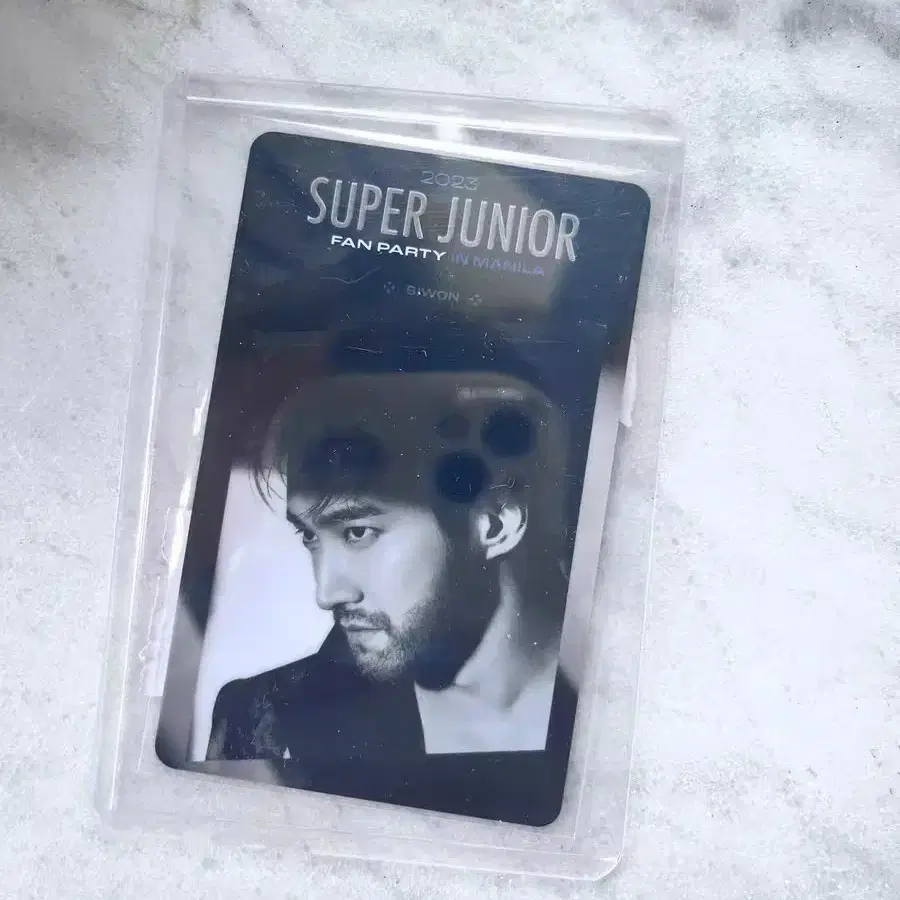 예판 슈퍼주니어 마닐라 입장 포카 시원
