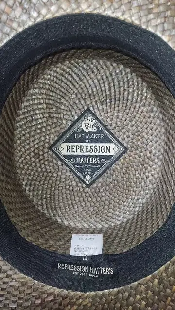 REPressionHatters 리프레션 캉캉 모자 스트로우 햇