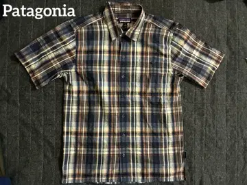 Patagonia 파타고니아 시어서커 반팔 체크 셔츠