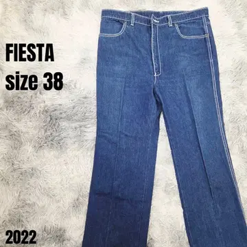 FIESTA 피에스타 새상품급 스트레이트 데님 팬츠 사이즈 38 2022