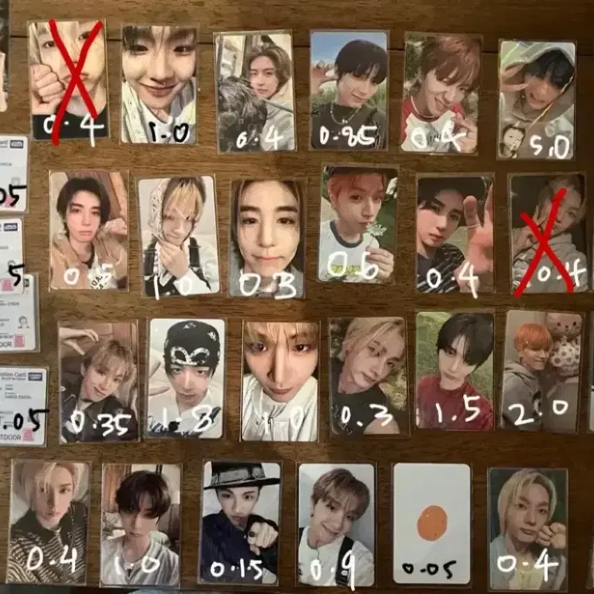 보넥도 포카 팝니다