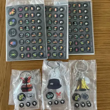 스플래툰 3 아크릴 키링 3종 세트