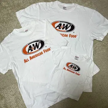 A&W 엔더 티셔츠 가족 커플룩