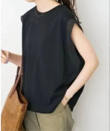 Spick & Span 오간자 콤비 루즈 PO 블랙