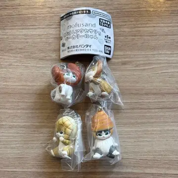 [ mofusand ] 메지루시 액세서리 베이커리냥 세미컴프 4종