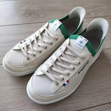 le coq sportif 스니커즈 니트 소재 베이지 계열 24cm