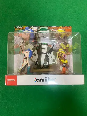 amiibo 트리플 세트 후우카/만타로/우츠호 스프라툰