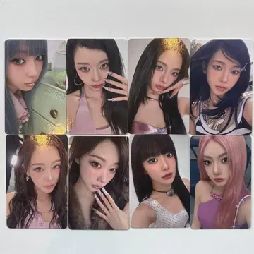 aespa 팝업 6000엔 구매 혜택 트레이딩 카드 8종 컴프