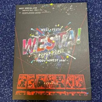 WEST. WESTA! 초회반 Blu-Ray