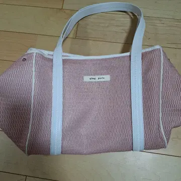 qbag nest zip M 더스티 핑크