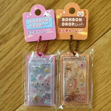 BONBON DROP seal 미니 참 2종 세트