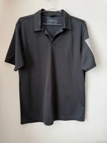 umbro x ALMOSTBLACK 반팔 피케 셔츠 블랙