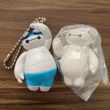 베이맥스 키체인 가챠가챠 캡슐 토이 2개 세트