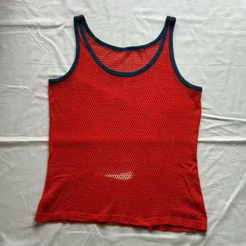 [ 90~00s ] 빈티지 메쉬 탱크탑 슬리브리스