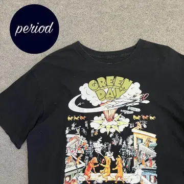 P3544 GREEN DAY Dookie 그린 데이 밴드 티셔츠