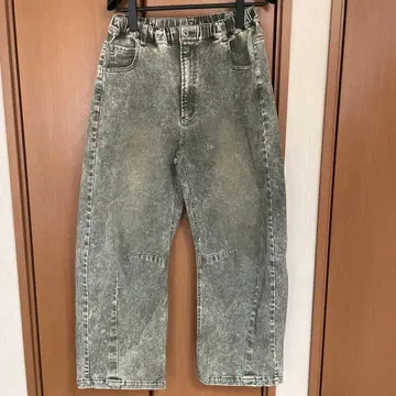 보이즈룸 와이드 데님 팬츠