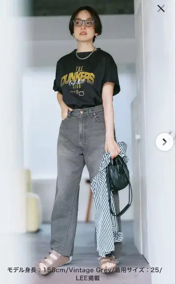 RED CARD TOKYO 후쿠다 마코토 씨 콜라보 Crepe Denim