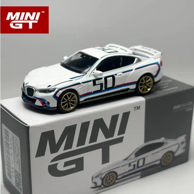 1:64 미니지티863 BMW3.0 CSL 화이트 단종 미개봉 새상품