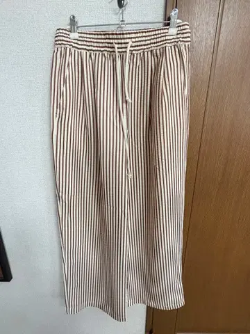 FREAK'S STORE 스트라이프 이지 팬츠 M