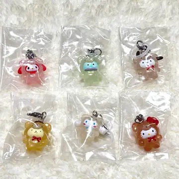 산리오 라떼곰 메지루시 액세서리