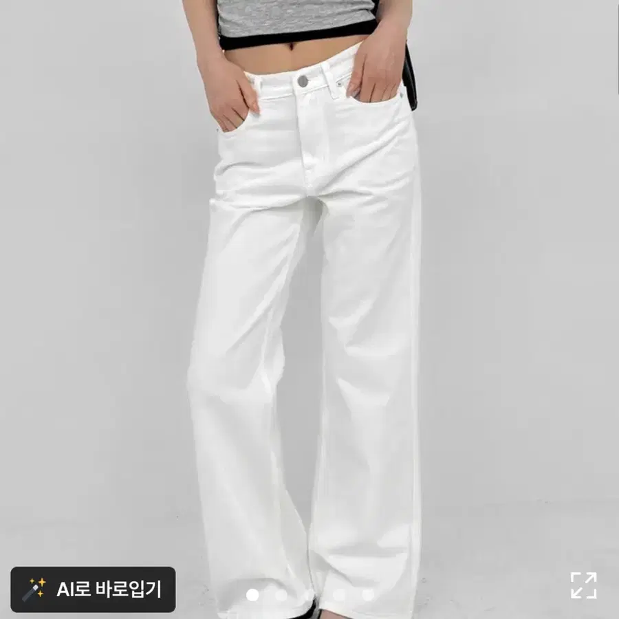 블랙업 세미부츠컷 바지 새상품 s