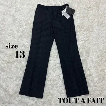 새상품 TOUT A FAIT 스트라이프 슬랙스 팬츠 13호