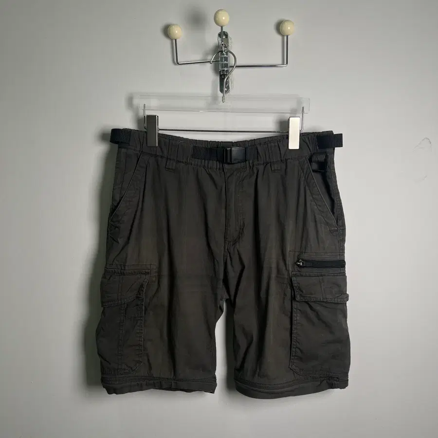 VTG 빈티지 다크 그레이 카고 반바지 30
