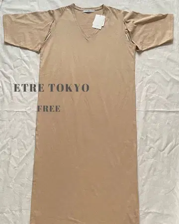 ETRE TOKYO 에트레토쿄 커팅 슬리브 원피스 FREE