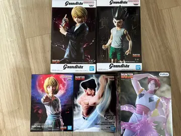 인형뽑기 경품 HUNTER x HUNTER 피규어 5개 세트 묶음 판매