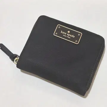 kate spade 케이트 스페이드 2단 접이식 지갑 블랙