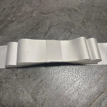 리본 보닛 화이트