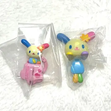 산리오 캐릭터즈 삐요코노루 마스코트 키링 행거