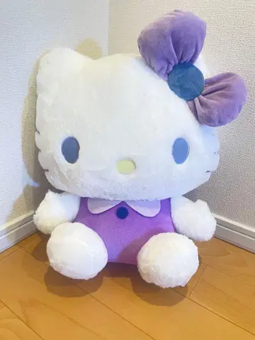 헬로키티 나이트 퍼플 인형 GJ 봉제 인형 특대형