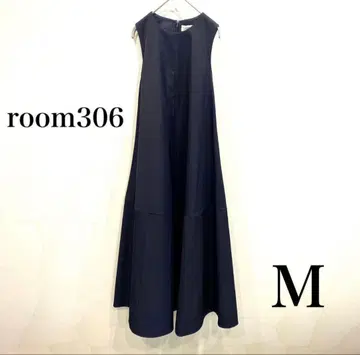 [미사용 *] room306 슬리브리스 맥시 원피스 네이비 M