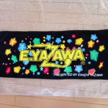 E.YAZAWA 스타 패턴 페이스 타월
