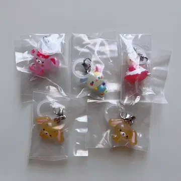 산리오 캐릭터즈 윳토 메지루시 액세서리 / 5개 세트 세미 컴프